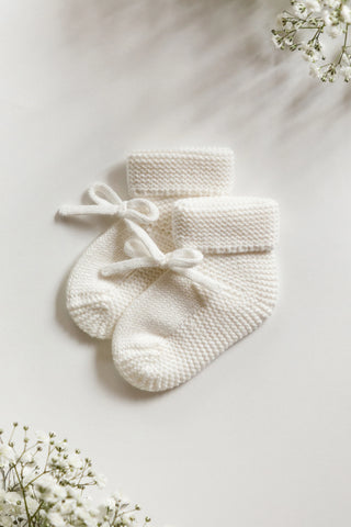 Organic Cotton My First Bunny Outfit Newborn Bundle - Milk