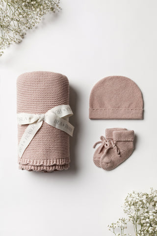 Organic Cotton New Arrival Baby Bundle - Rose